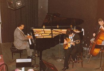 Gene Harris & Luther Hughes at Jazz Alley, Seattle, WA
