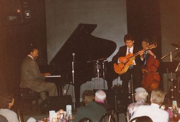 Gene Harris & Luther at Jazz Alley, Seattle, WA
