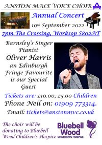 Anston Male Voice Choir with Oliver Harris