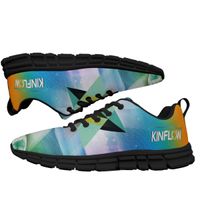 KinFlow Green Rainbow Sports Shoes