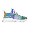 KinFlow Green Rainbow Light Sports Shoes