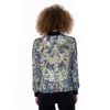 Daggers In The Grass Women's Floral Bomber Jacket Origins Of Orion 