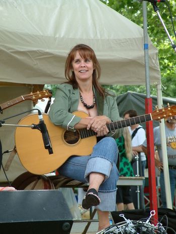 Donna Creighton at Home County Folk Festival
