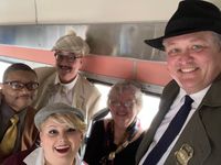 The Fowl Players of Perryville Murder Mystery on The Western Maryland Scenic Railroad
