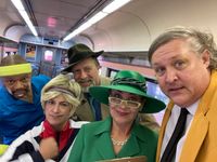 The Fowl Players of Perryville Murder Mystery on The Western Maryland Scenic Railroad