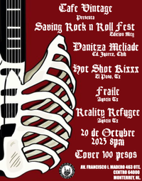 Saving Rock n' Roll Fest Edición MTY