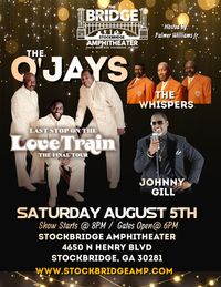 The Whispers join the O'Jays for "Last Stop on the Love Train: The Final Tour!"