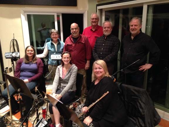 (seated L to R) Sherry, Stephanie, Adeline; (standing) Katie, Lenny, Dave, George, and Fred
