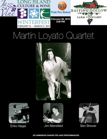 Martin Loyato Quartet Baiting Hollow
