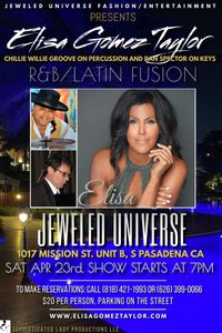 JEWELED UNIVERSE PRESENTS VOCALIST ELISA GOMEZ TAYLOR 