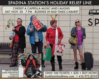 Spadina Station's Holiday Relief Line