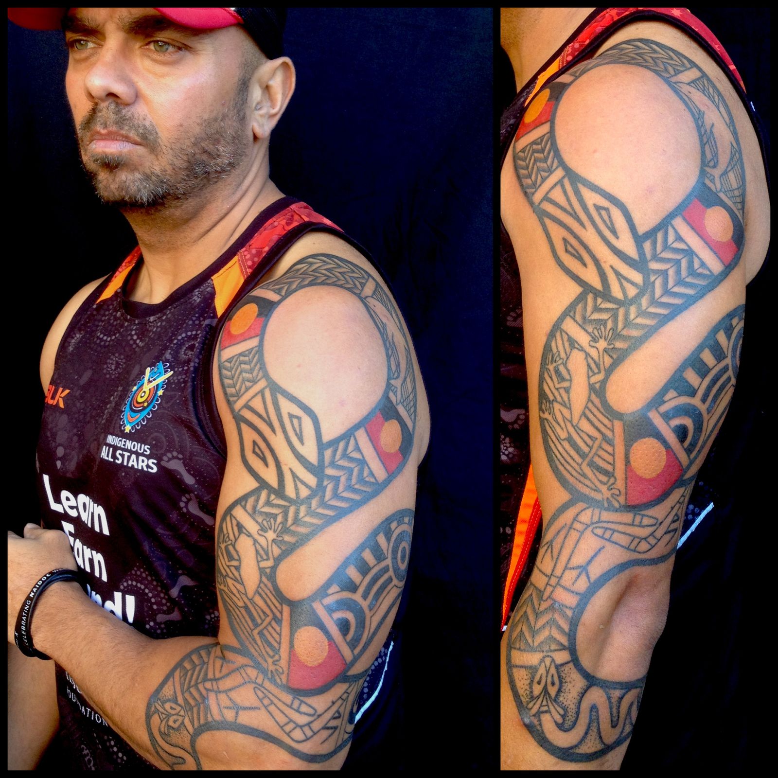 Aboriginal child tattoo by Chris Showstoppr | Post 22818