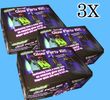 3 x Glow Party Kits UV Black Lights 