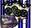4 x Glow Party Kits UV Black Lights 