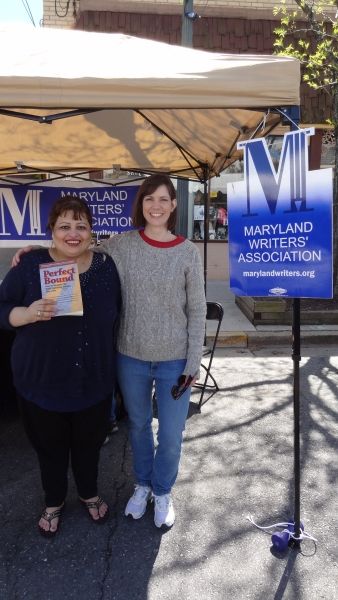 Dr.Afshan Hashmi with Katherine Pickett Dr.Afshan Hashmi with Katherine Pickett President MWA-Montgomery Chapter with Katherine,s book in her hand!!! !!
