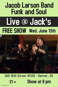 Jacob Larson Band at Live @ Jack's