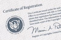 U.S Copyright Registration 