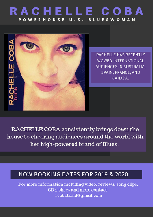 Rachelle Coba One Sheet