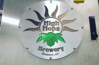 50 Shades of Blue at High Hops Brewery