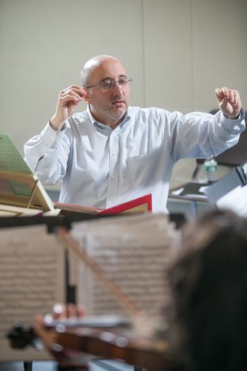 Hofstra String Orchestra Rehearsal
