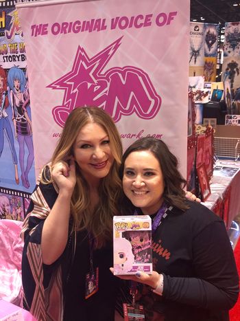C2E2 #samanthanewark #jemandtheholograms #transformers #popculture
