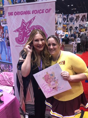 C2E2 #samanthanewark #jemandtheholograms #transformers #popculture

