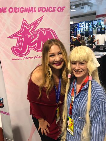 dragoncon #dragoncon2019 #samanthanewark #jemandtheholograms #plasticempire #funkopop #hasbro #jem #transformers #voiceactors #80sanimation #80scartoons #popculture #comiccon
