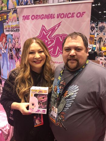 C2E2 #samanthanewark #jemandtheholograms #transformers #popculture
