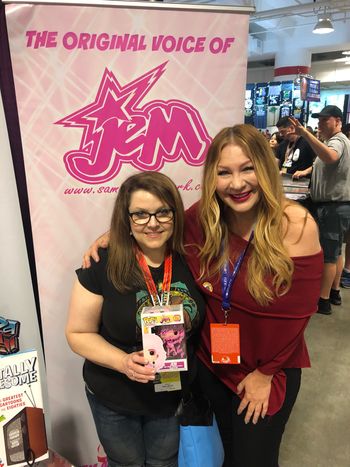 dragoncon #dragoncon2019 #samanthanewark #jemandtheholograms #plasticempire #funkopop #hasbro #jem #transformers #voiceactors #80sanimation #80scartoons #popculture #comiccon
