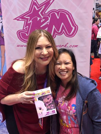 C2E2 #samanthanewark #jemandtheholograms #transformers #popculture
