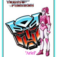  "ARIEL" TRANSFORMERS  Autographed Print  