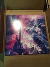 HOLOGRAM: Autographed collectors ORIGINAL COVER ART PINK VINYL "HOLOGRAM" 