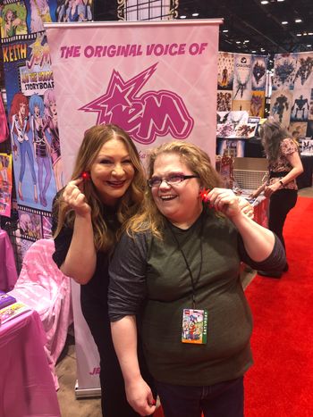 C2E2 #samanthanewark #jemandtheholograms #transformers #popculture
