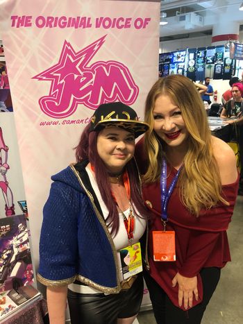 dragoncon #dragoncon2019 #samanthanewark #jemandtheholograms #plasticempire #funkopop #hasbro #jem #transformers #voiceactors #80sanimation #80scartoons #popculture #comiccon
