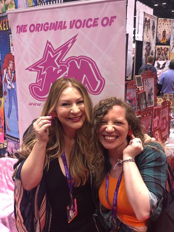 C2E2 #samanthanewark #jemandtheholograms #transformers #popculture
