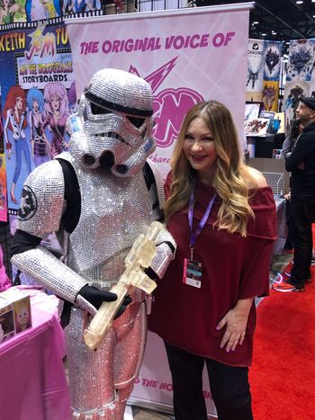 C2E2 #samanthanewark #jemandtheholograms #transformers #popculture
