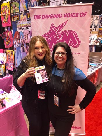 C2E2 #samanthanewark #jemandtheholograms #transformers #popculture
