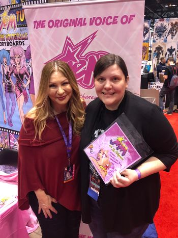 C2E2 #samanthanewark #jemandtheholograms #transformers #popculture
