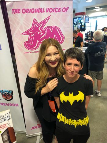 dragoncon #dragoncon2019 #samanthanewark #jemandtheholograms #plasticempire #funkopop #hasbro #jem #transformers #voiceactors #80sanimation #80scartoons #popculture #comiccon
