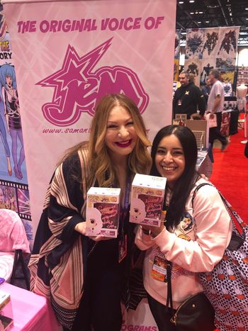 C2E2 #samanthanewark #jemandtheholograms #transformers #popculture
