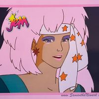 Starstruck fashion Jem autographed print 