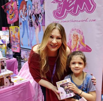 C2E2 #samanthanewark #jemandtheholograms #transformers #popculture
