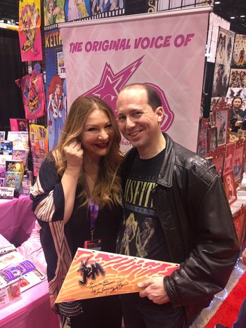 C2E2 #samanthanewark #jemandtheholograms #transformers #popculture
