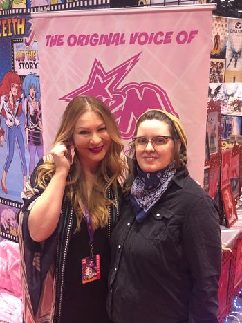 C2E2 #samanthanewark #jemandtheholograms #transformers #popculture
