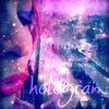 HOLOGRAM: Autographed collectors ORIGINAL COVER ART PINK VINYL "HOLOGRAM" 