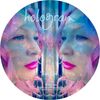 HOLOGRAM: Autographed collectors ORIGINAL COVER ART PINK VINYL "HOLOGRAM" 