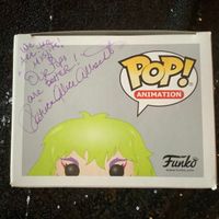 AUTOGRAPHED PIZZAZZ COLLECTABLE FUNKO POP #4