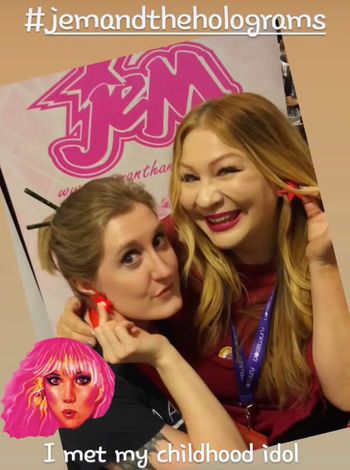 dragoncon #dragoncon2019 #samanthanewark #jemandtheholograms #plasticempire #funkopop #hasbro #jem #transformers #voiceactors #80sanimation #80scartoons #popculture #comiccon
