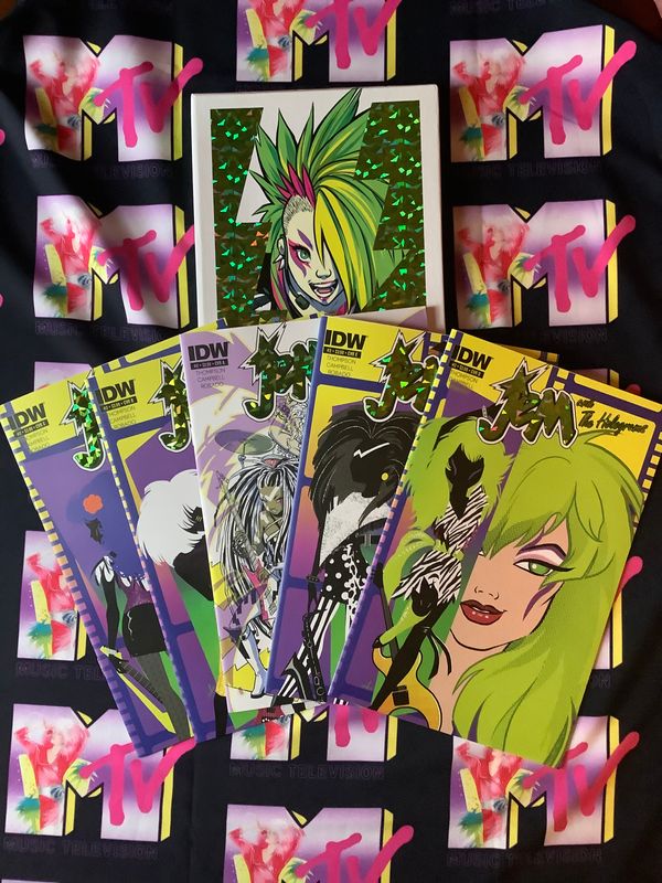 The Misfits) Autographed Jem and the Holograms - Complete