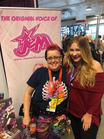 dragoncon #dragoncon2019 #samanthanewark #jemandtheholograms #plasticempire #funkopop #hasbro #jem #transformers #voiceactors #80sanimation #80scartoons #popculture #comiccon
